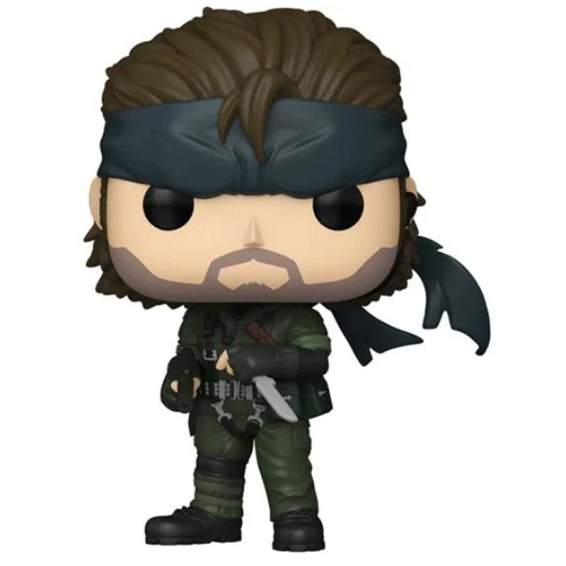 Funko Pop! Games: Metal Gear Solid Snake Eater - Naked Snake #1053 With Protector