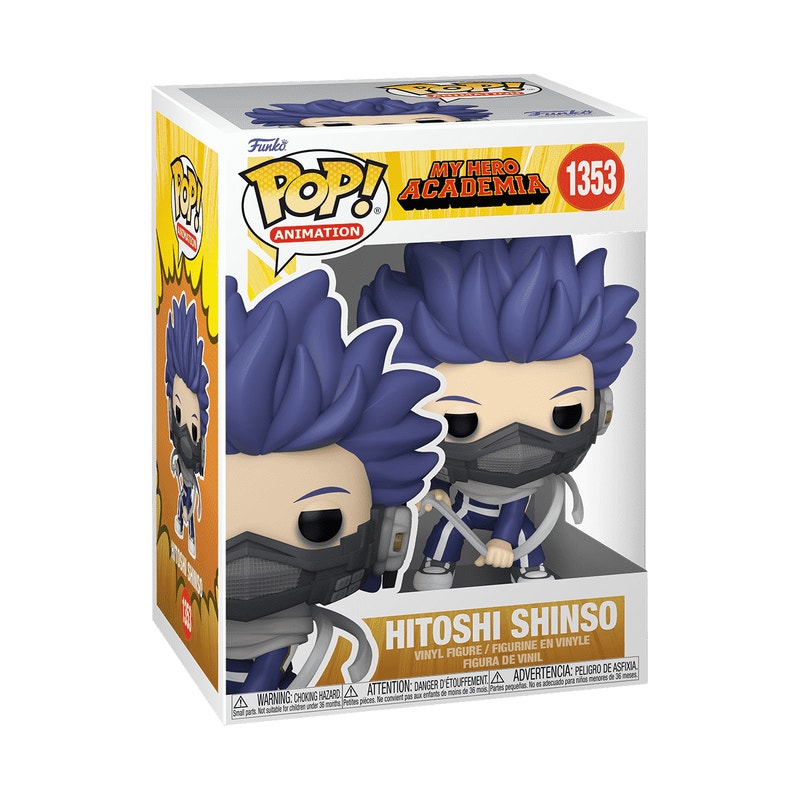 My Hero Academia - Hitoshi Shinso #1353 Funko Pop! With Protector