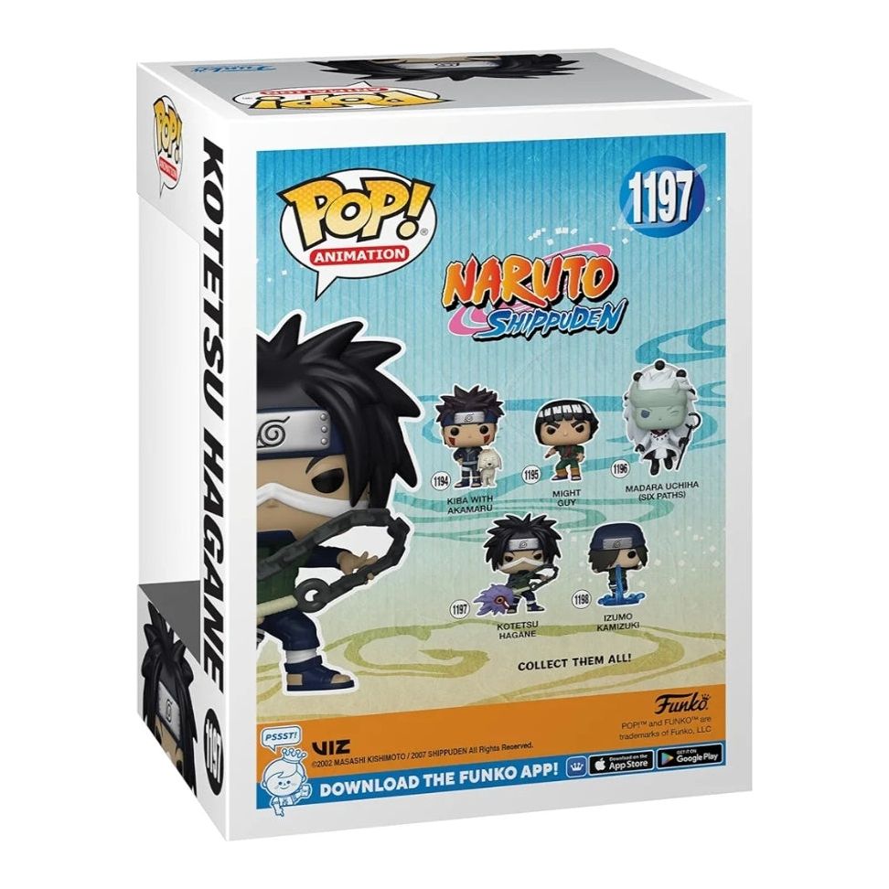 Naruto Shippuden - Kotetsu Hagane #1197 Funko Pop! With Protector