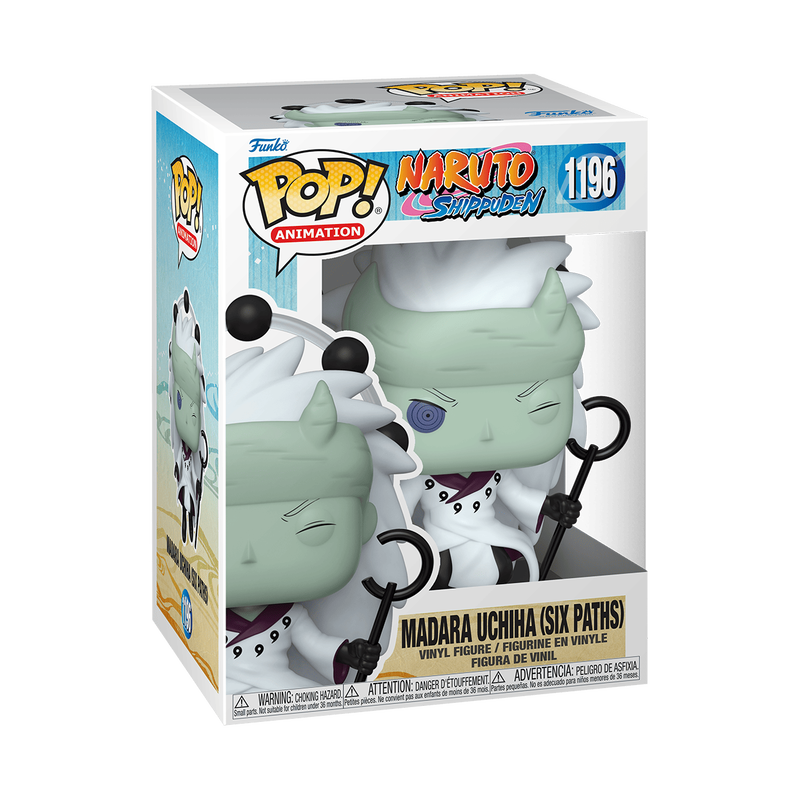 Funko Pop! Animation: Naruto Shippuden - Madara Uchiha (Six Paths) #1196 With Protector