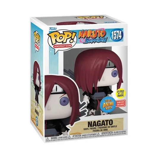 Funko Pop! Animation: Naruto Shippuden - Nagato #1574 (GITD) Exclusive With Protector
