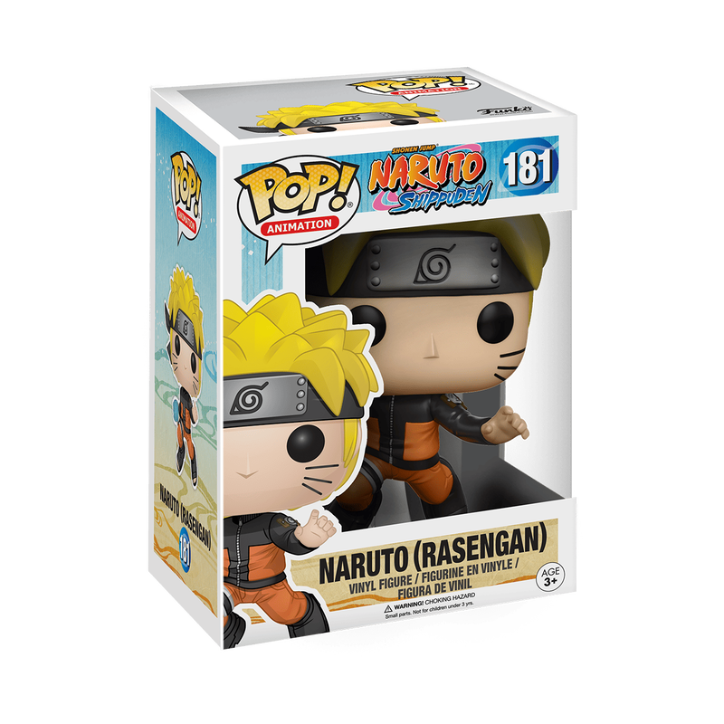 Naruto Shippuden - Naruto (Rasengan) #181 Funko Pop! With Protector