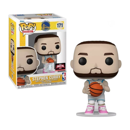 NBA Stephen Curry Golden State Warriors TargetCon #171 Funko Pop! With Protector