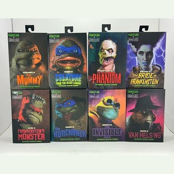 NECA Leonardo as Hunchback Universal Monsters TMNT 18 cm Figure