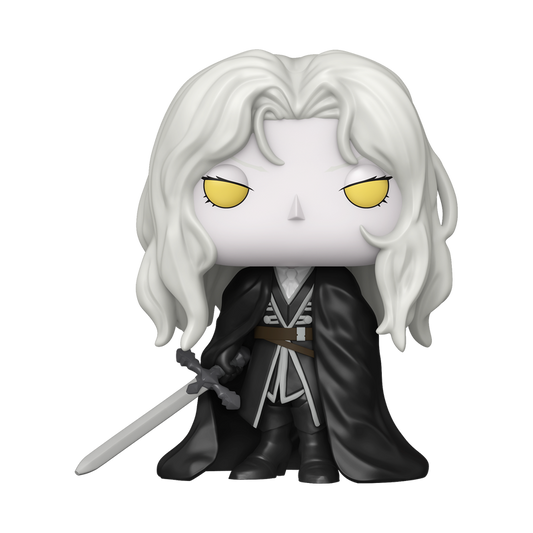 Funko Pop! Animation: Netflix Castlevania Nocturne - Alucard #1961 Funko Pop! With Protector
