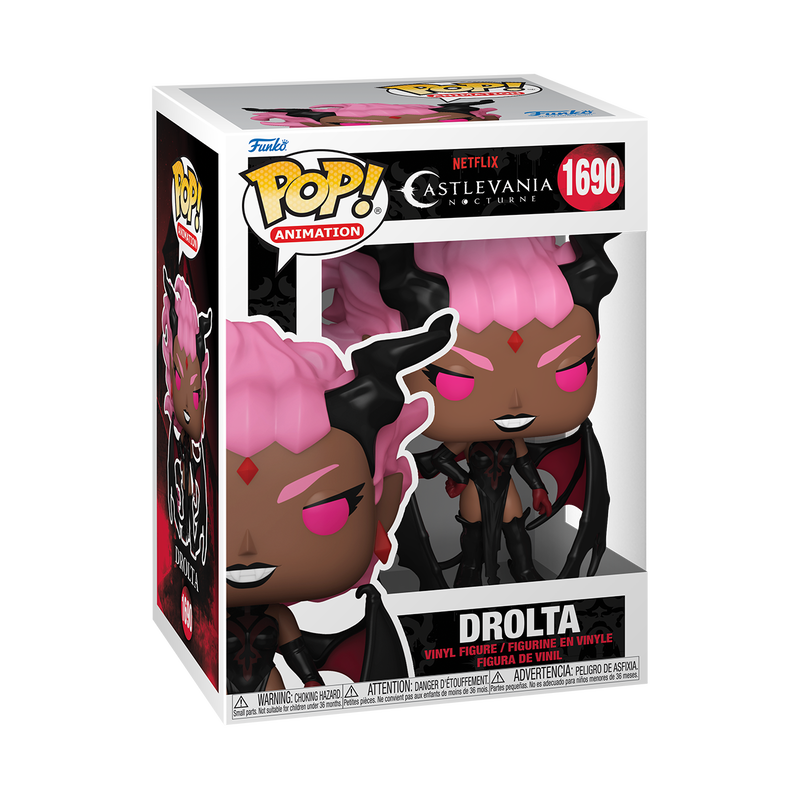 Netflix Castlevania Nocturne - Drolta Tzuentes #1690 Funko Pop! With Protector