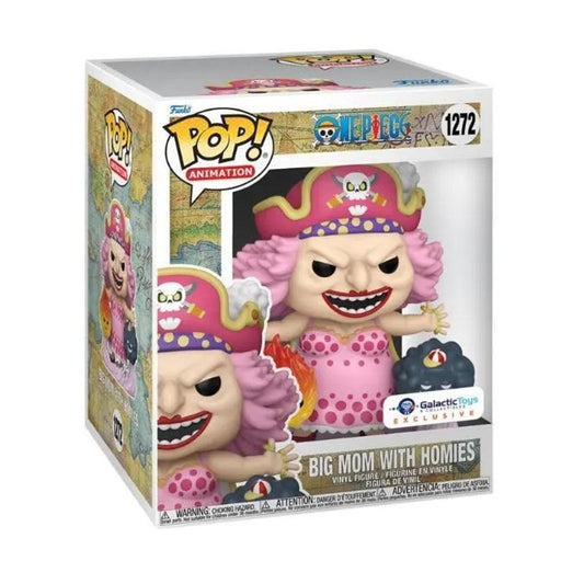 Funko Pop! Animation: One Piece - Big Mom With Homies Exclusive #1272 With Protector