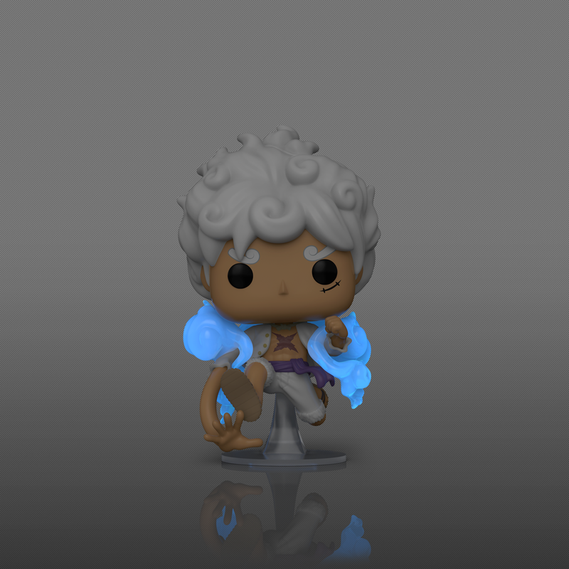 One Piece - Luffy Gear Five GITD Chase #1607 Funko Pop! With Protector