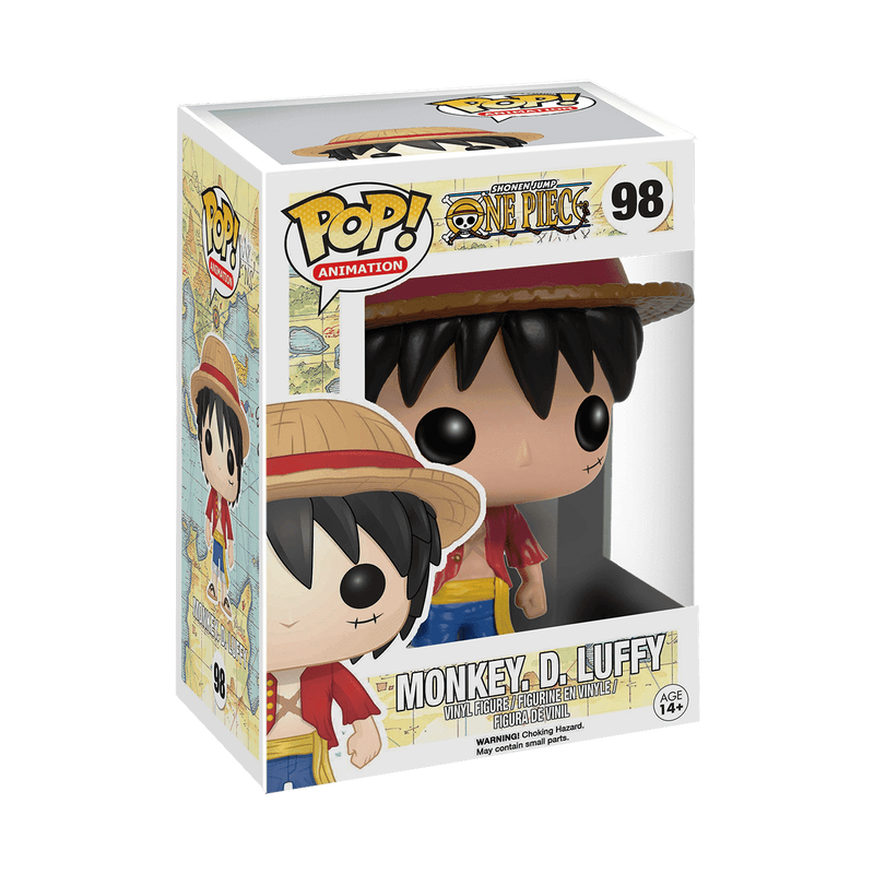 One Piece - Monkey D. Luffy #98 Funko Pop! With Protector