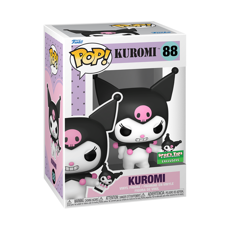 Hello Kitty Sanrio - Kuromi with Phone # 88 Brad's Toys Exclusive Funko Pop