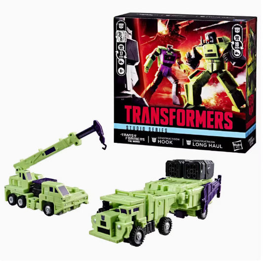 Transformers Studio Series - Constructicon Hook & Long Haul 2 Pack