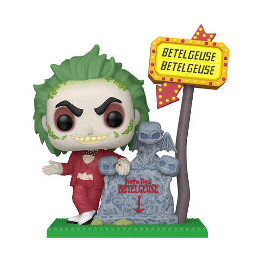 Funko Pop! Deluxe Here Lies Betelgeuse Beetlejuice # 1762 Target Con Exclusive