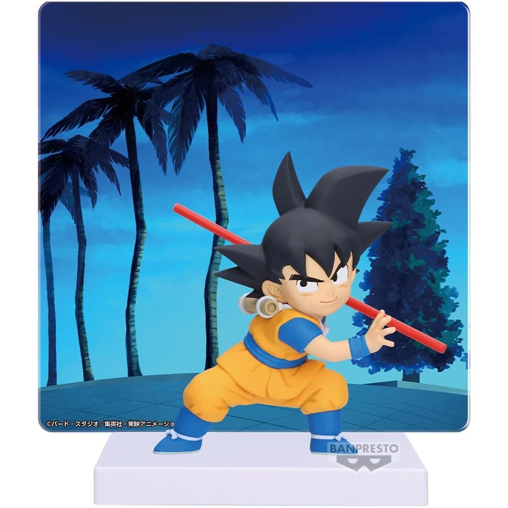 Banpresto - Dragon Ball Daima - Son Goku with Panel (Mini) Figure