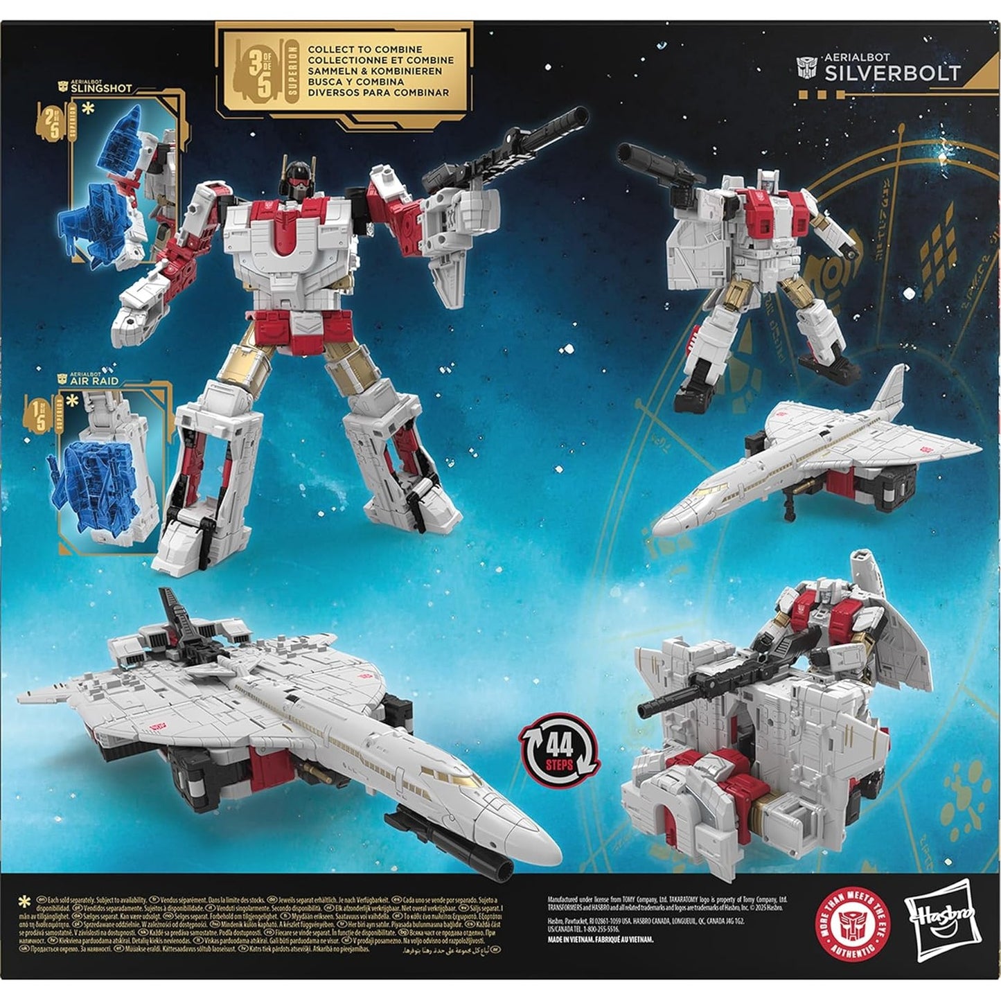 Transformers Age of The Primes Aerialbot Silverbolt, 7-inch Action Figure