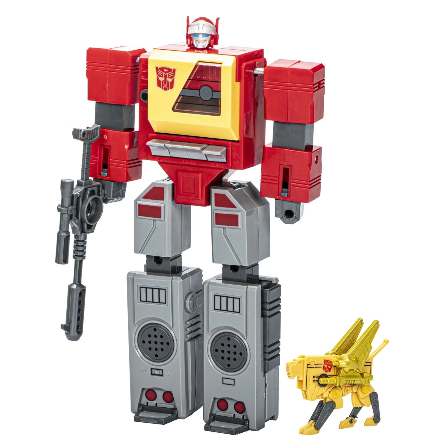 Transformers Retro 40th Anniversary Autobot Blaster & Steeljaw Action Figure