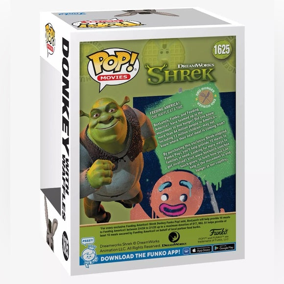 Shrek - Donkey with Waffles Scented BoxLunch Exclusive # 1625 Funko Pop