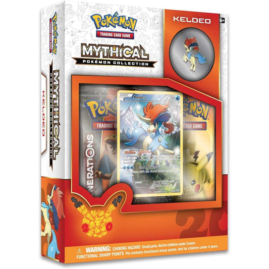 Caja de colección de Pokémon míticos de Pokémon Mew