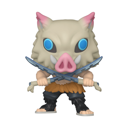 Pop! Animation Demon Slayer - Inosuke Hashibira #870 With Protector