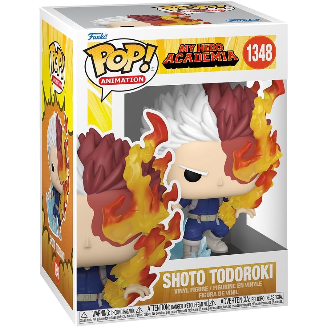 Pop Animation! My Hero Academia (MHA) Shoto Todoroki #1348 With Protector