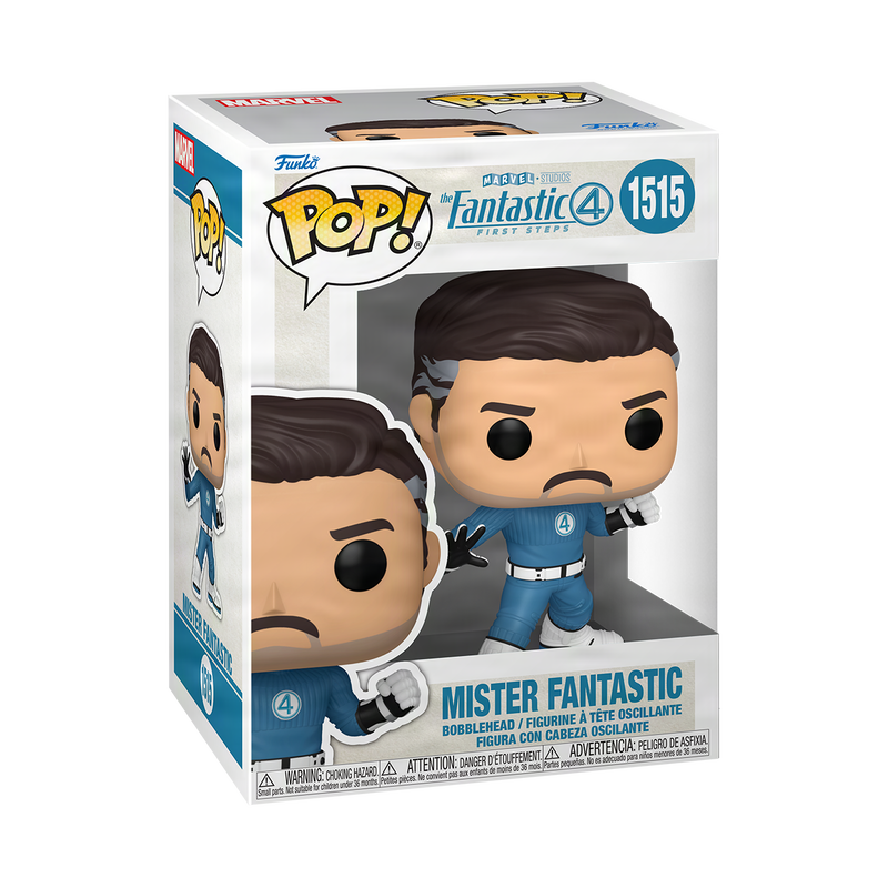 Pop! Fantastic Four First Steps - Mister Fantastic #1515 With Protector