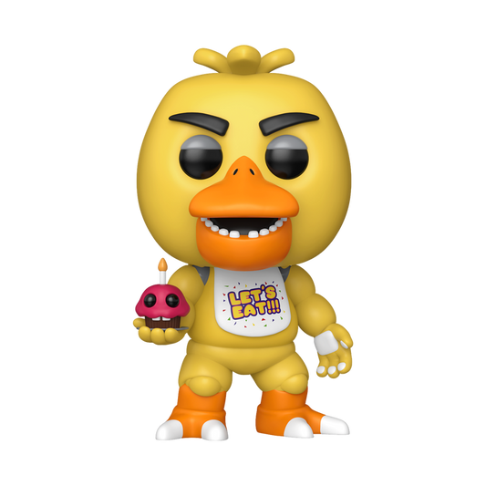 Pop! Games: Five Nights At Freddy's 10th Anniversary Chica #1063 With Protector