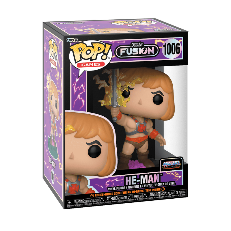 Pop! Games Funko Fusion - He-Man #1006 With Protector