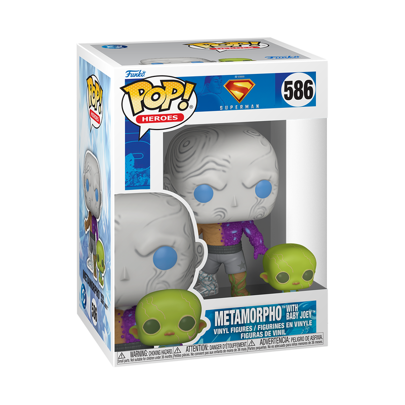 Funko Pop! Heroes: Superman (2025) - Metamorpho with Baby Joey #586 With Protector
