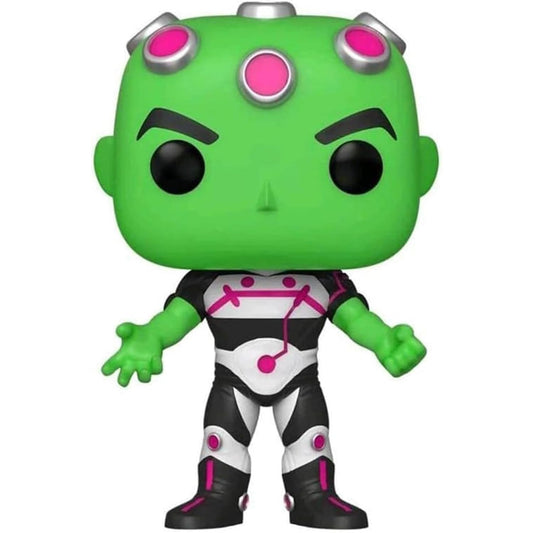 Pop! Heroes Superman - Brainiac Big Apple Collectibles Exclusive #365 With Protector