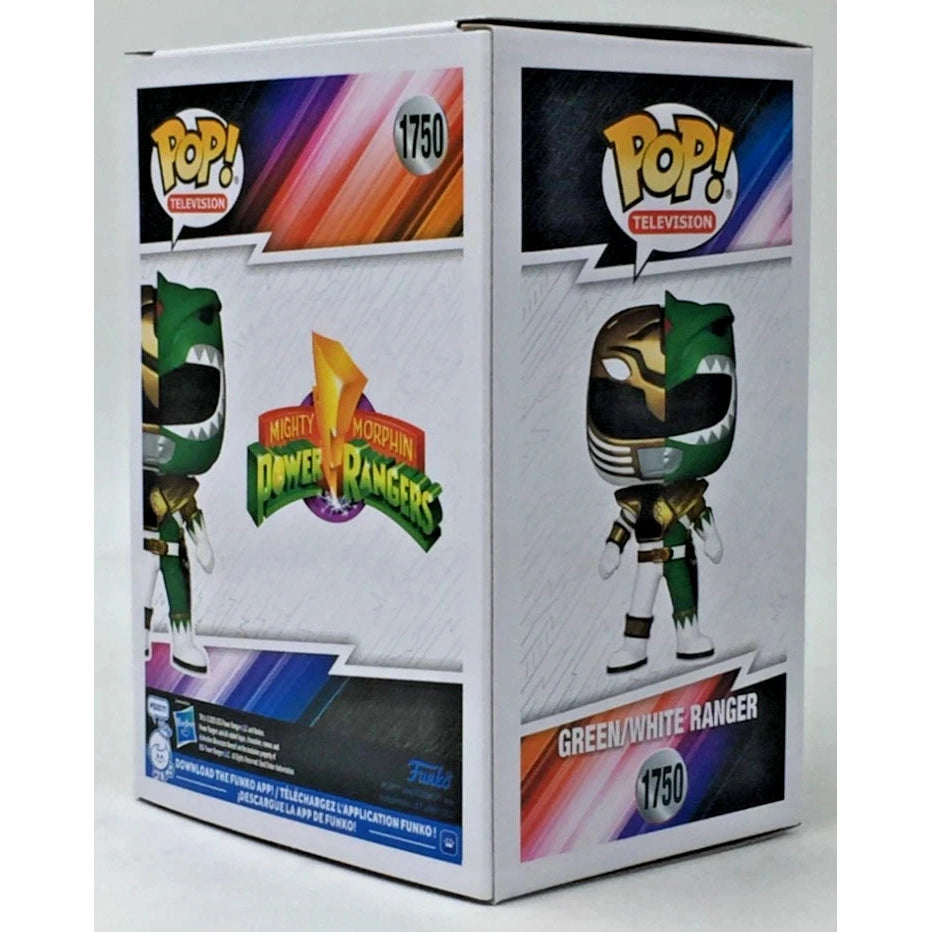 Funko Pop! Mighty Morphin Power Rangers - Green / White Ranger EE Exclusive LE # 1750