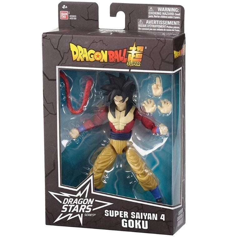 Bandai - Dragon Ball Super Dragon Stars - Super Saiyan Goku 4 Action Figure