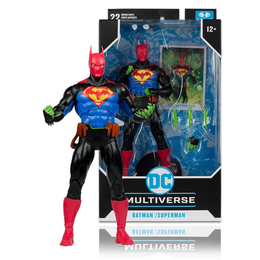 DC Multiverse - Batman / Superman Fusion World's Finest 7 Inch Action Figure