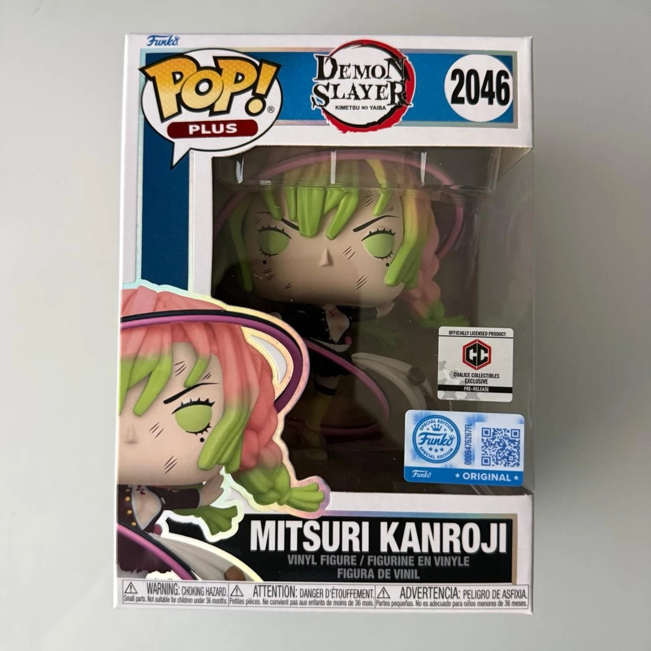 Funko Pop! Plus Demon Slayer - Mitsuri Kanroji Pre Release Chalice Collectibles Limited Edition # 2046