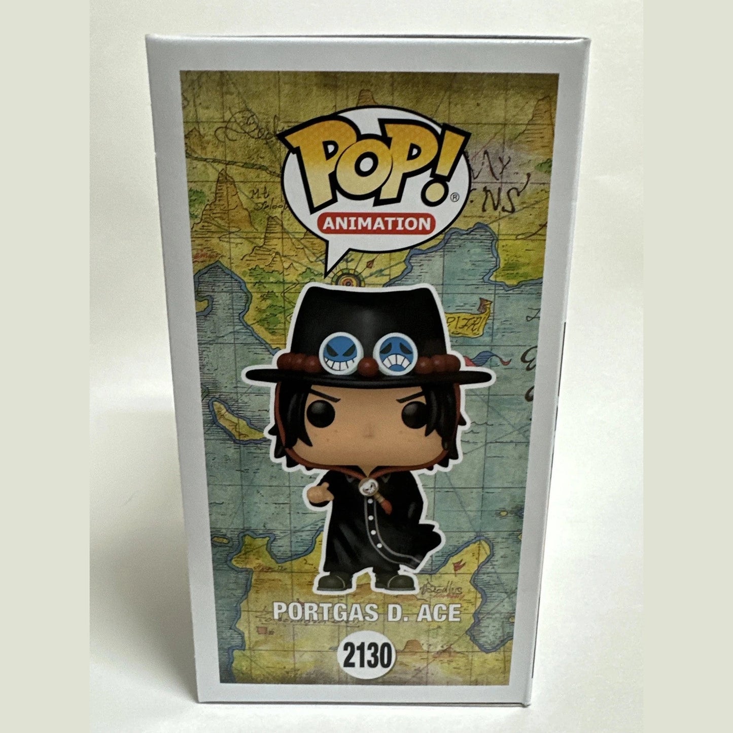 Funko Pop! Animation: One Piece - Portgas D. Ace Chalice Collectibles #2130 With Protector