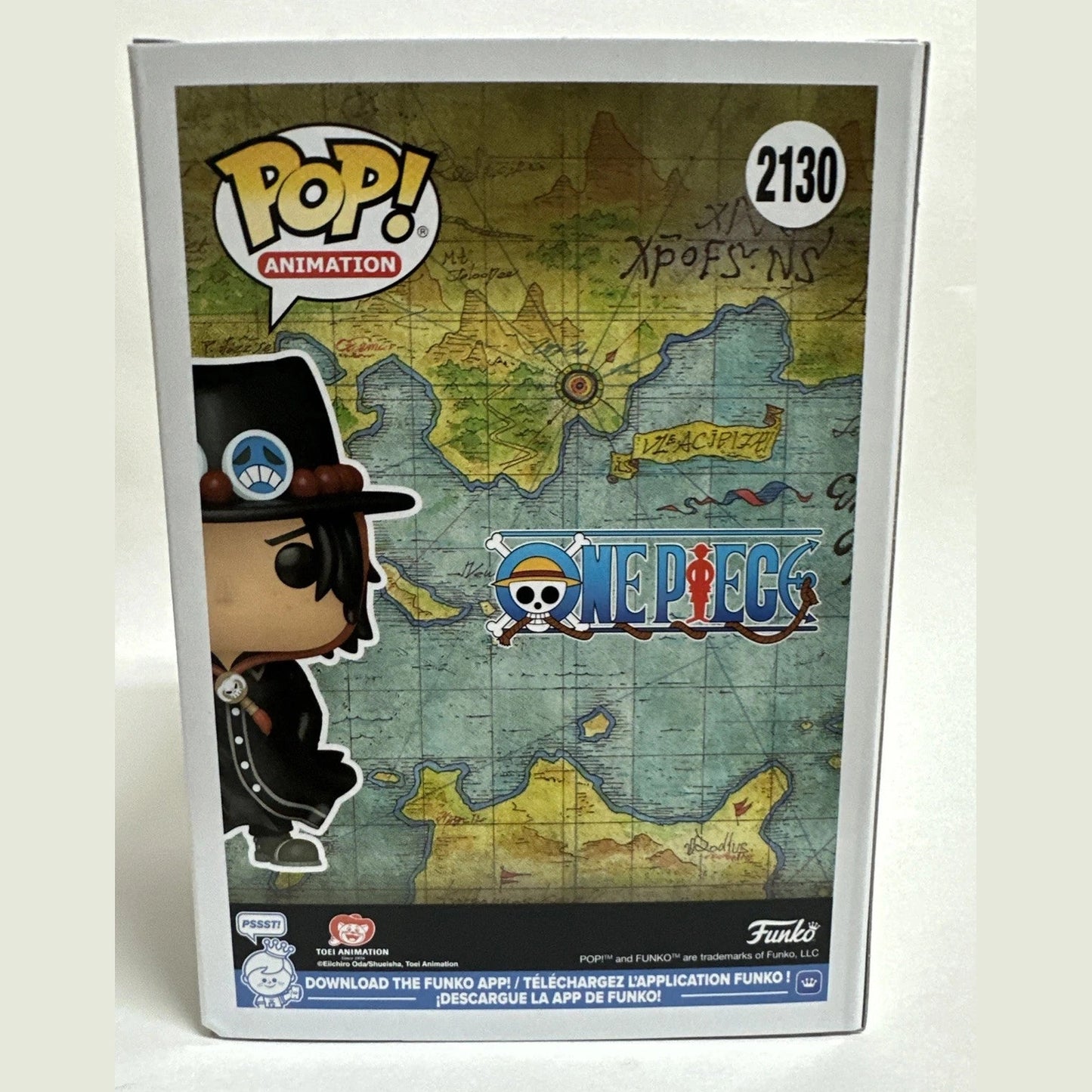 Funko Pop! Animation: One Piece - Portgas D. Ace Chalice Collectibles #2130 With Protector