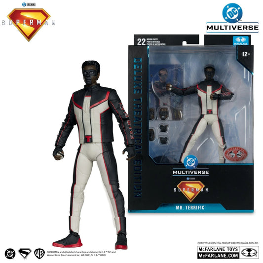 DC Multiverse - Superman Movie (2025) Mr. Terrific Deluxe Theatrical Edition Figure