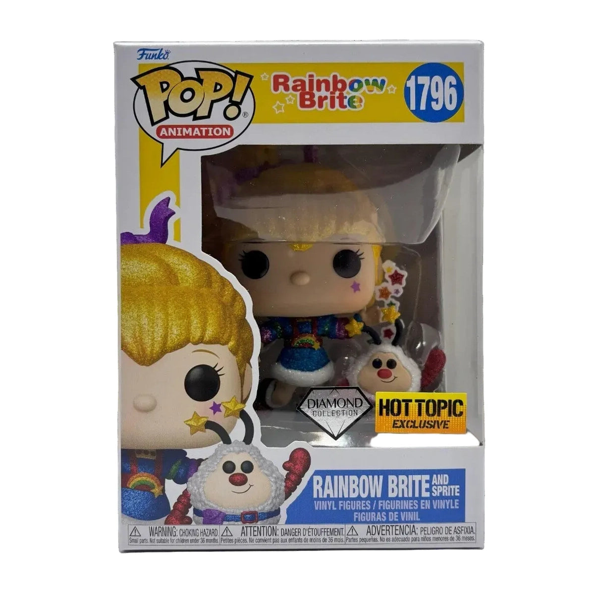 Rainbow Brite - Rainbow Brite & Twink #1796 (Diamond) Hot Topic Exclusive With Protector