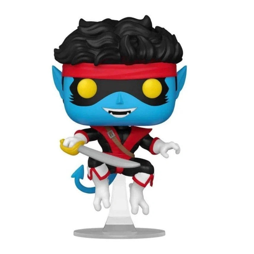 Funko Pop! Marvel: X-Men - Nightcrawler with Sword #1088 Exclusive With Protector