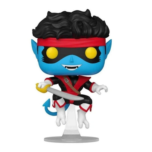 Funko Pop! Marvel: X-Men - Nightcrawler with Sword #1088 Exclusive With Protector