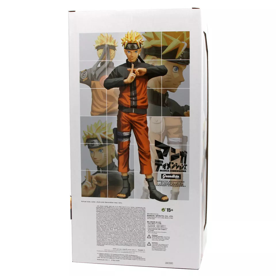 Banpresto Grandista: Naruto Shippuden - Uzumaki Naruto (Manga Dimensions)