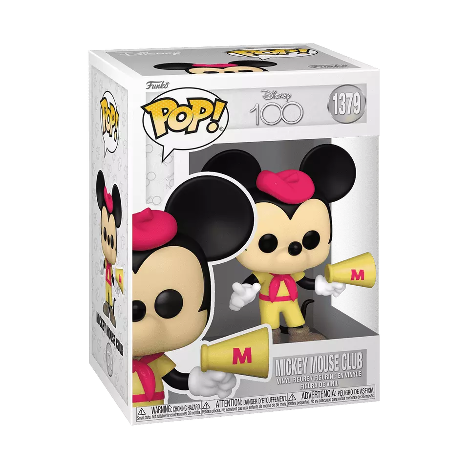 Disney 100 Mickey Mouse Club Director Mickey # 1379 Funko Pop