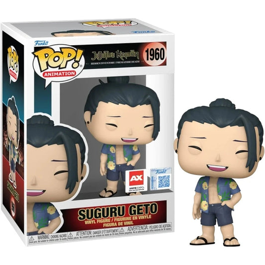 Funko Pop! Animation: Jujutsu Kaisen - Suguru Geto Exclusive #1960 With Protector