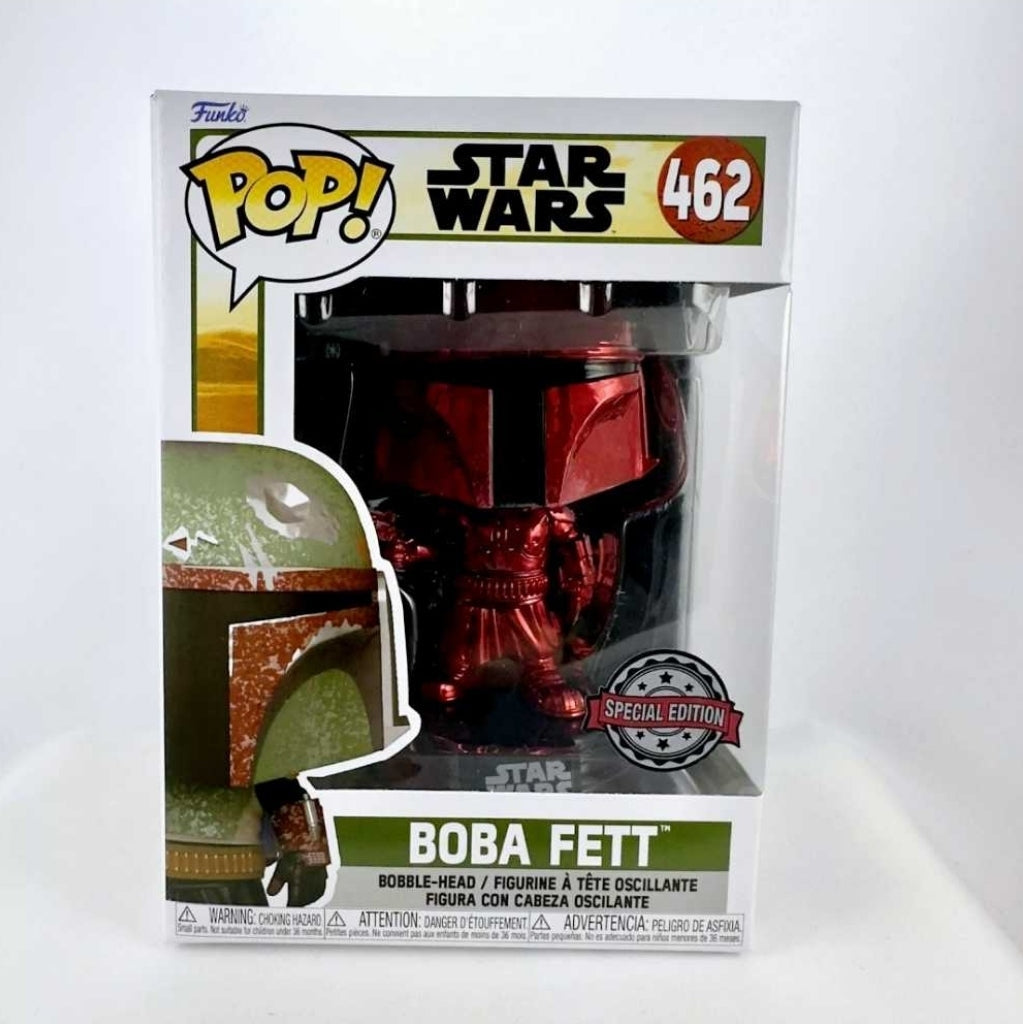 Star Wars - Boba Fett #462 Funko Pop! With Protector