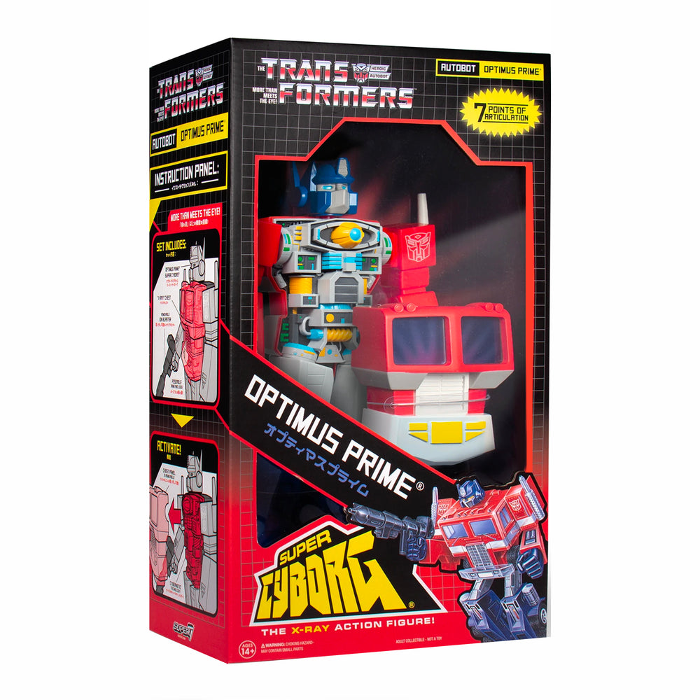 Super7 Transformers Optimus Prime Super Cyborg Figure