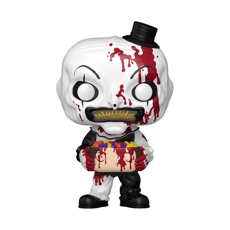 Funko Pop! Movies: Terrifier 2 - Art the Clown With Head (Bloody) #1796 With Protector
