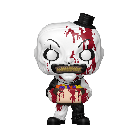 Funko Pop! Movies: Terrifier 2 - Art the Clown With Head (Bloody) #1796 With Protector