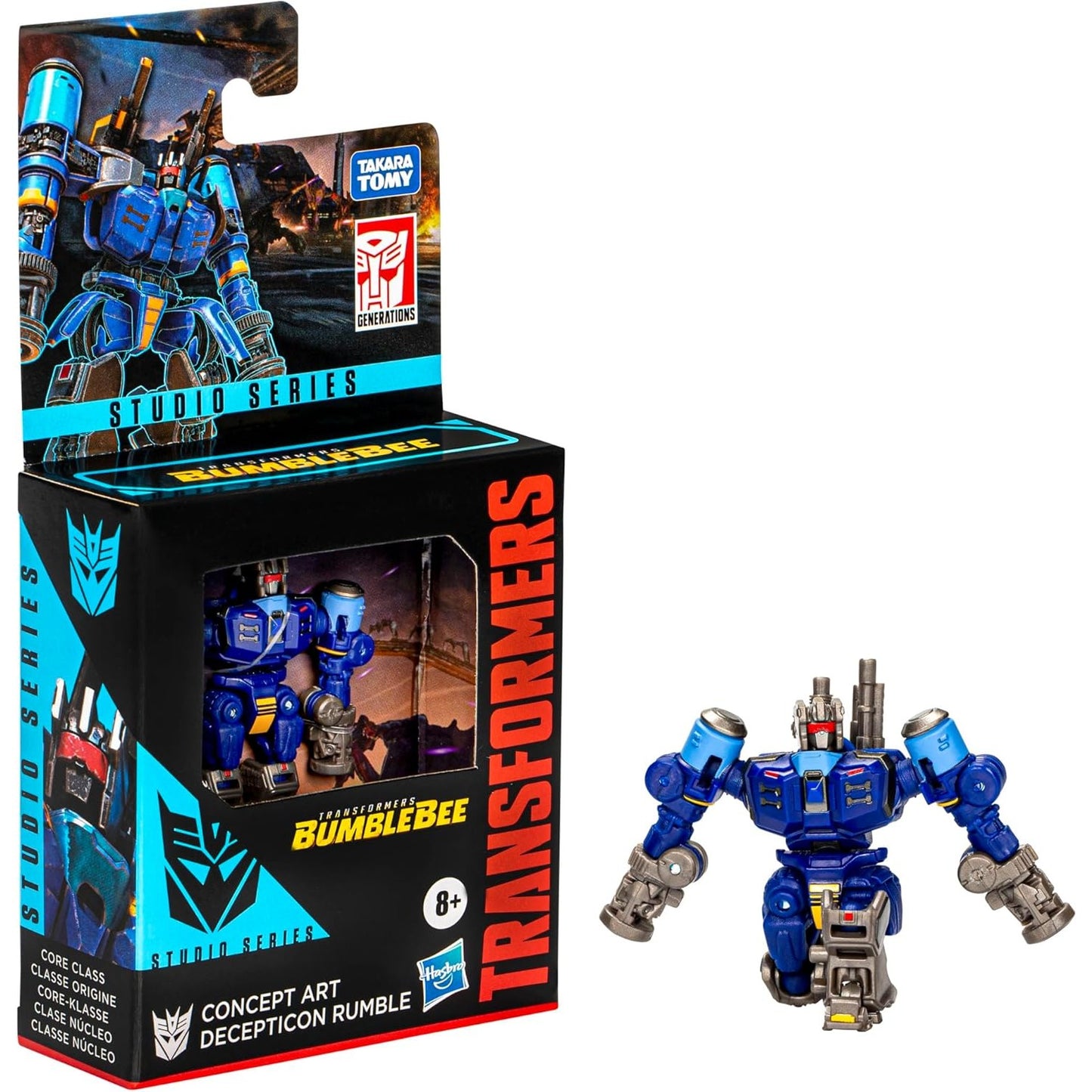 Transformers Studio Series Core Class Decepticon Rumble (Concept Art) - Bumblebee Movie
