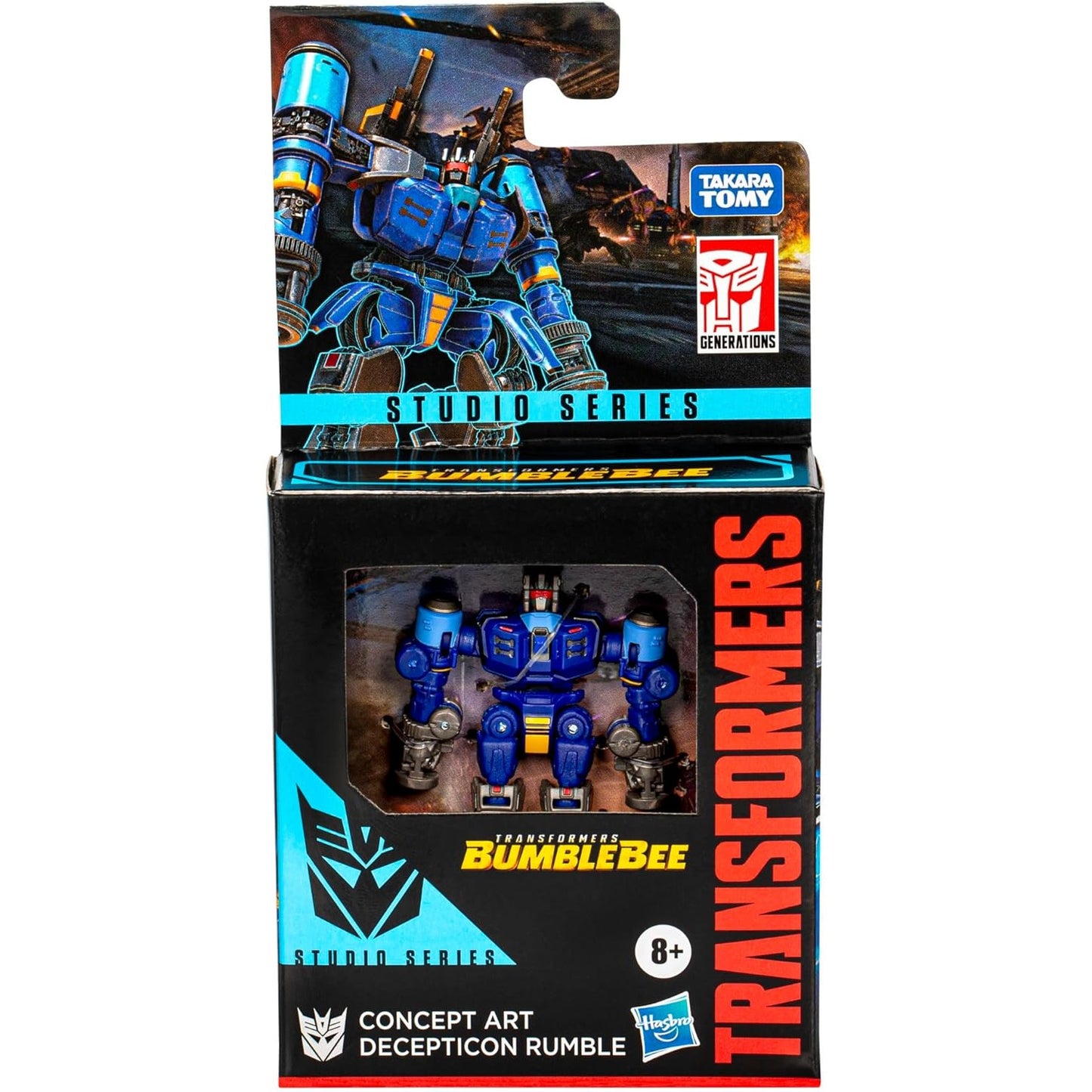 Transformers Studio Series Core Class Decepticon Rumble (Concept Art) - Bumblebee Movie