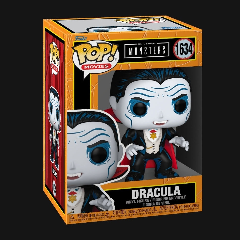 Universal Monsters Dracula #1634 Funko Pop! With Protector