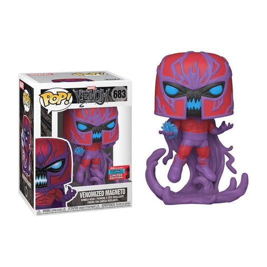 Venom - Venomized Magneto 2020 Fall Convention Limited Edition #683 Funko Pop! With Protector