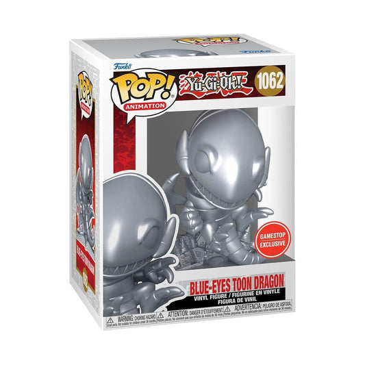 Yu-Gi-Oh - Blue Eyes Toon Dragon #1062 Funko Pop! With Protector